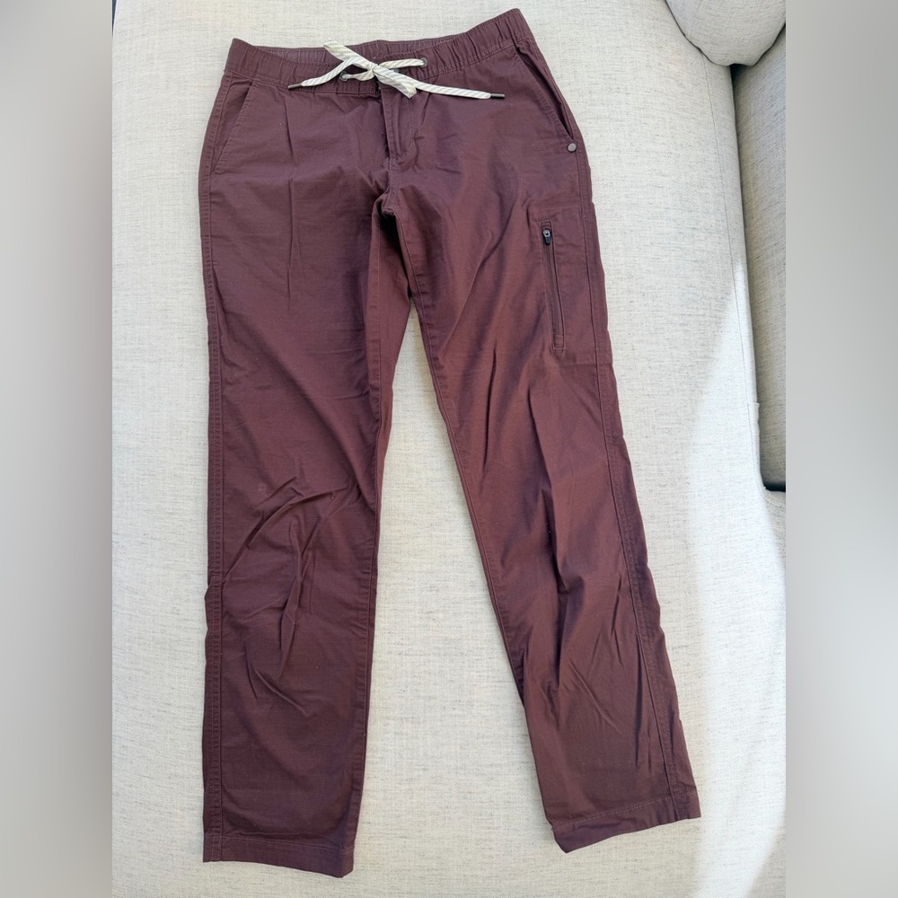 Vuori Women’s Ripstop Cargo Pants - Burgundy